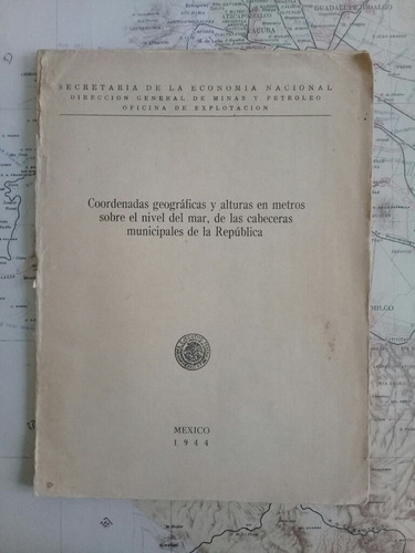 Coordenadas Y Alturas D Las Cabeceras Municipales De México 