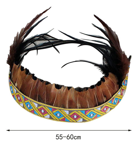 De Plumas, Diadema, Accesorios Para La Cabeza De Corona,