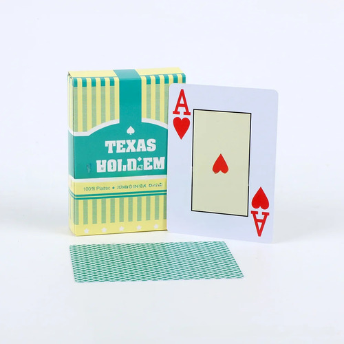 Green - Juego De Plástico Esmerilado Con Estampado Grande De