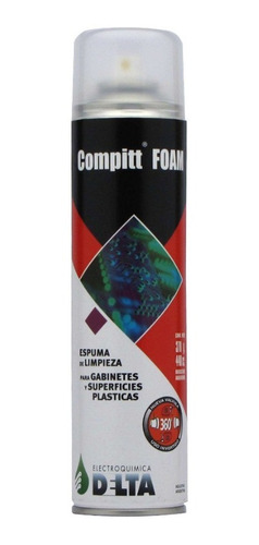 Compitt Foam Espuma De Limpieza Monitor Gabinete Pc 440cc