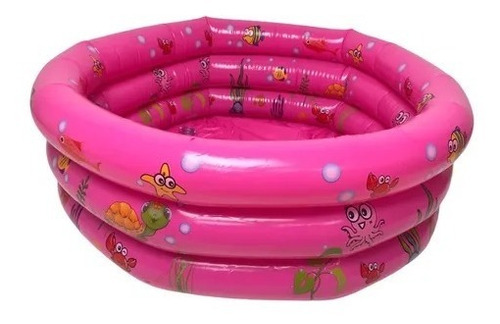 Piscina Inflable Niños Piscinas  80 Cm Diseño Coral 