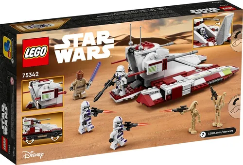 Kit Lego Star Wars Tanque De Asalto De La Rep blica 75342 3