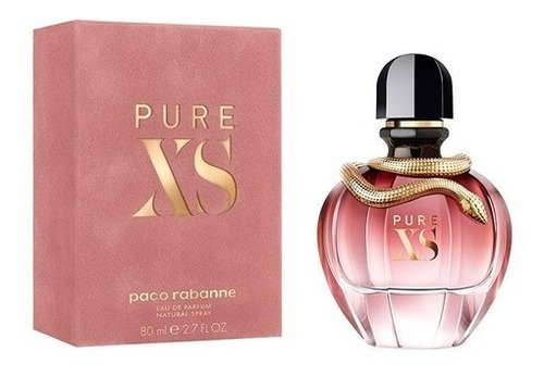 Perfume Pacco Rabanne Xs Pure Edp Original 80ml Dama 