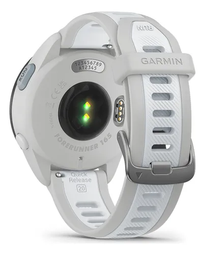 Reloj Forerunner 165 Garmin Gris Niebla/piedra Blanca
