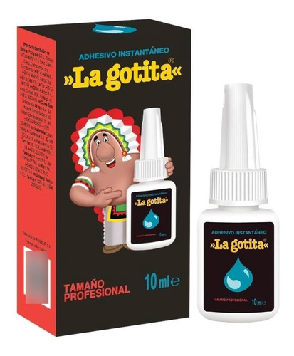 Adhesivo Instantaneo - Cianoacrilato 10 Ml La Gotita