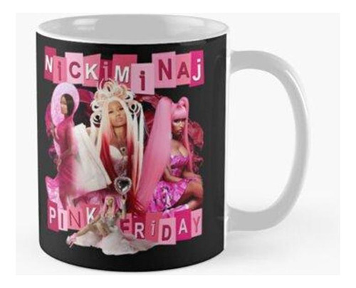 Taza X4 Vintage Nicki Minaj Pink Friday 2 2024 Gira Música C