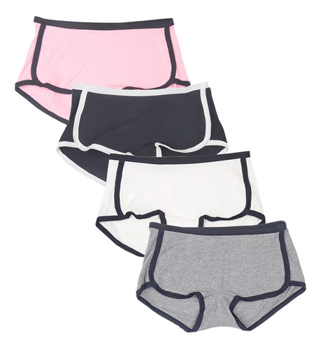 Pantalones Deportivos De Algodón Para Mujer, Ropa Interior S