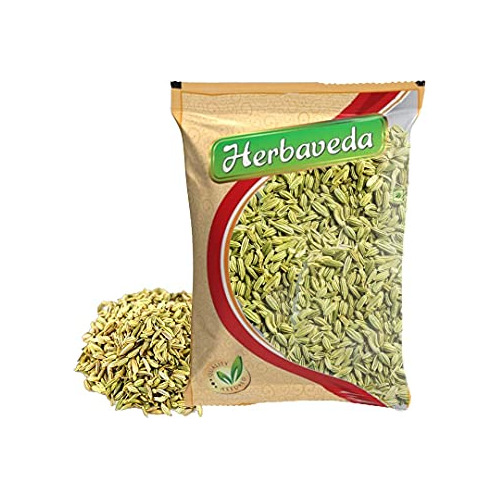 Astha Herbaveda- Semillas De Hinojo (saunf) 500g | Moti Saun