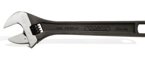 Llave Ajustable Perico Pavonado En Acero Cromo Vanadio Knova