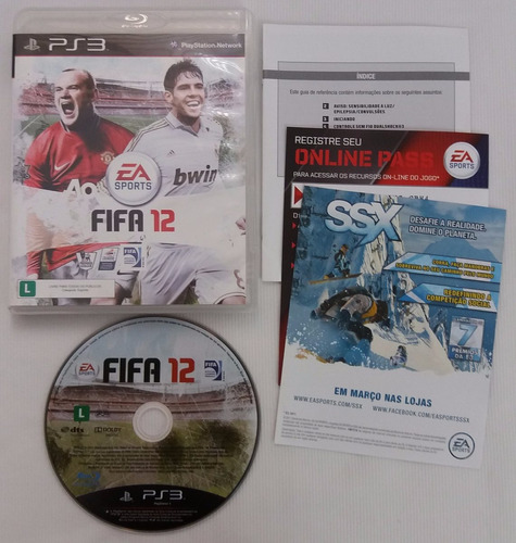 Fifa 2012 Playstation 3 Ps3 Original + Mídia Física +
