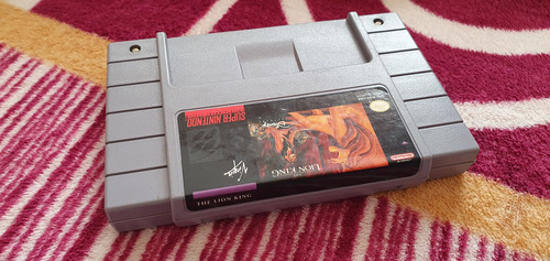 Juego Snes Nintendo The Lion King Original En Caja (Usado)