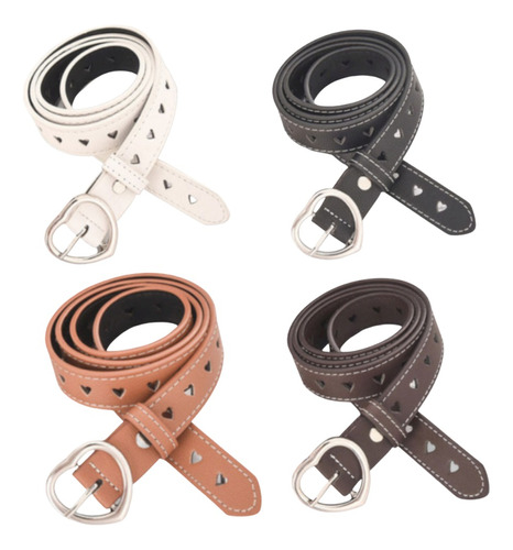Cinturones Correas Para Damas Semicuero Pack 3 Cod1801