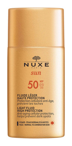 Nuxenuxe Sun Fluide Spf 50 X50ml