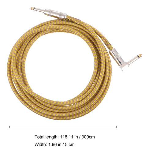 Cable De Guitarra E Instrumento Cable De Guitarra De 6,35 Mm