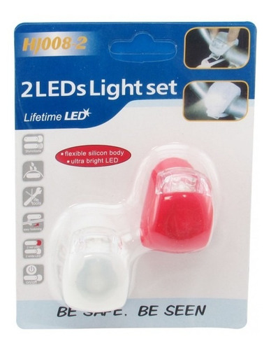 Imagen 5 de 5 de Luces Sapito Bicicletas Moto Intermitencia