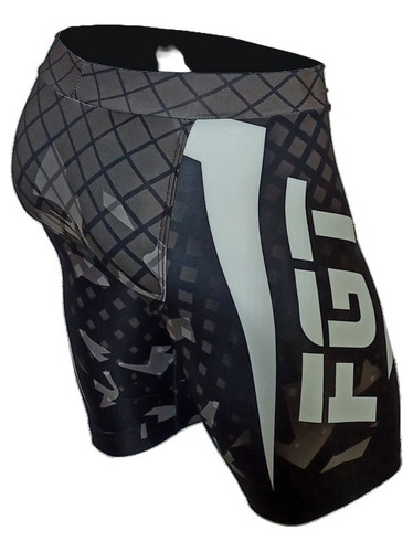 Calza Corta Abstract Con Inguinal Incluido Mma Kick Thai Bjj