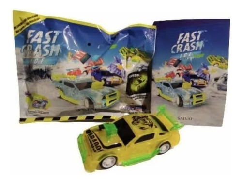 Fast Crash Ice Autos A Fricción Coleccionable X 2 Imperdible