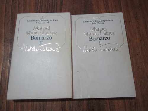 Bomarzo, 2 Tomos - Manuel Mujica Lainez - Ed: Seix Barral  