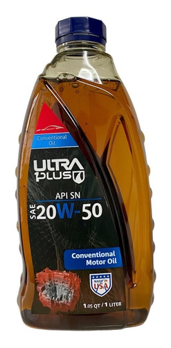 Aceite Mineral Ultra Plus 20w50 Original Made In Usa