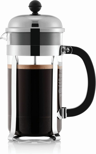 Cafetera Bodum 1928-16us4 1 L, Transparente Y Cromo, Manual