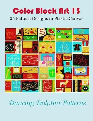 Color Block Art 13 : 25 Pattern Designs In Plastic Canvas...