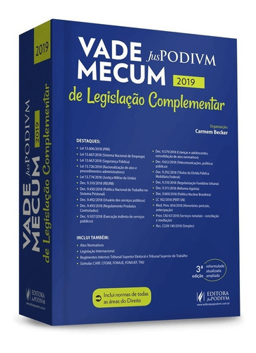 Vade Mecum Juspodivm  Legislação Complementar 3ª Ed. (2019)