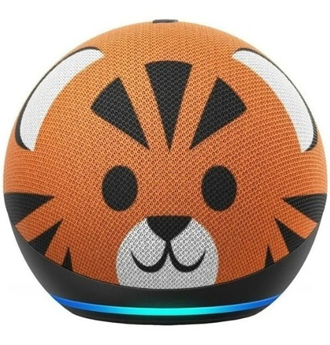 Amazon Echo Dot 4rd Gen Kids Asistente Virtual Alexa Tigre