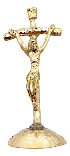 Crucifijo De Mesa, Estatua De Jesús Con Cruz De Estilo A