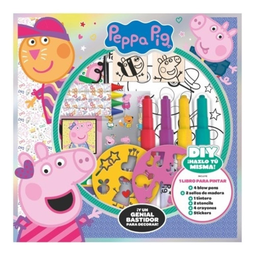 Peppa Pig Diy Hazlo Tu Misma 2 Libro Para Pintar   4 Blow Pe