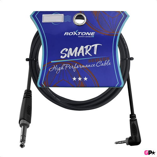 Cable Audio Y Sonido Plug Estereo A Miniplug Estereo 90° 2m