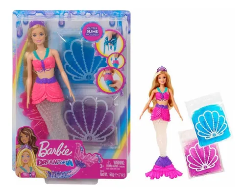 Barbie Dreamtopia Sirena Slime Cuotas sin inter s