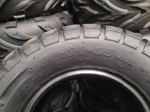 2 Llantas 20x10-10 Worcraft Pavimento Cuatrimoto 4pr