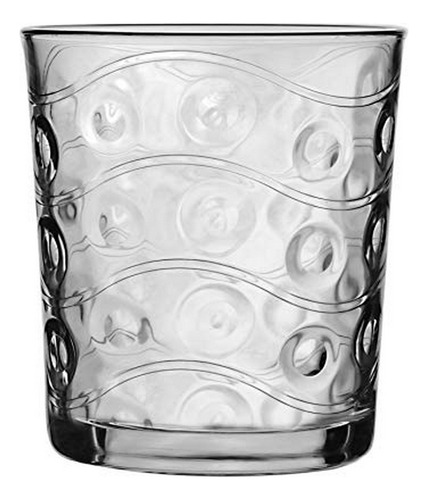 Circleware Juego De 4 Vasos De Whisky De Base Pesada, Para F