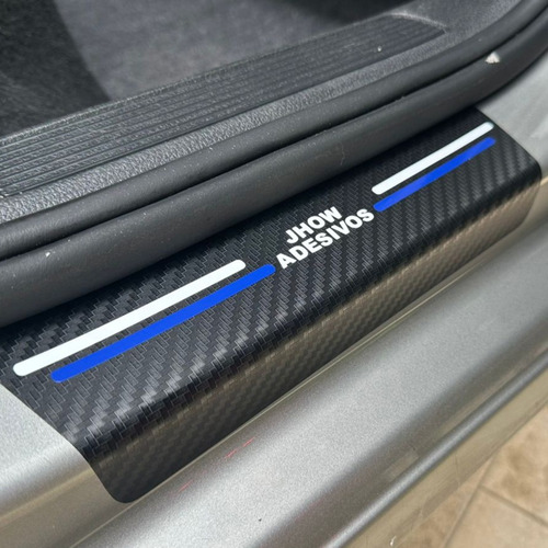 Kit 5 Adesivo Sport Tuning Vw Gol G3 G4 G5 G6 G7 G8 - Prata
