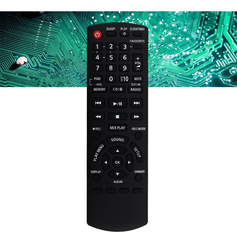 Reemplace El Control Remoto N2qayb001102 Para Panasonic Sc-p