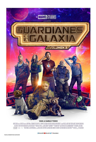 Guardianes De La Galaxia Volumen 3- 2023 - Dvd