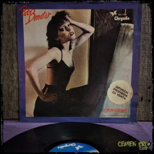 Pat Benatar In The Heat Of The Night - 1979 Arg  - Vinilo Lp