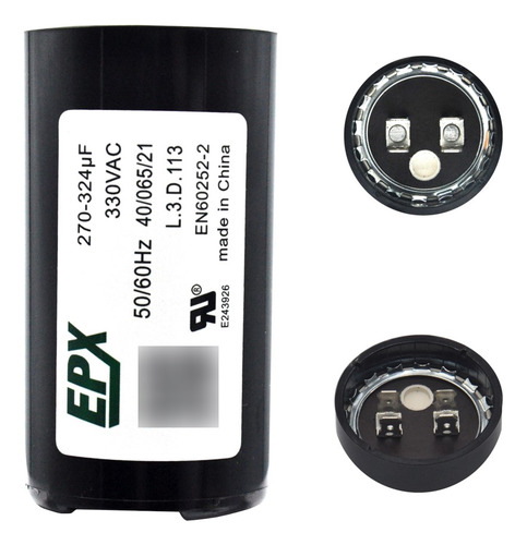 Capacitor Eletrolítico De Partida 270-324uf 330v Epx