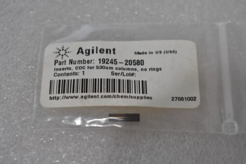 Hewlett Packard Agilent 19245-20580 Inserts, Coc For 530 Kbg