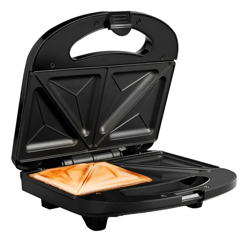 Sandwichera Eléctrica Holstein Hh-09175007ss, Negra