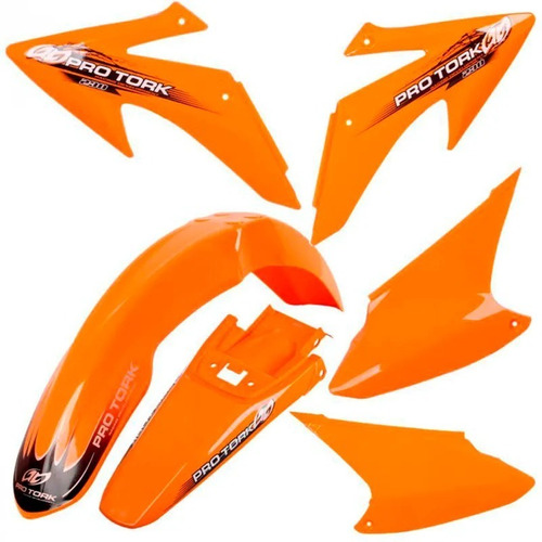 Kit Plásticos Honda Crf 230 Consultar Colores Naranja