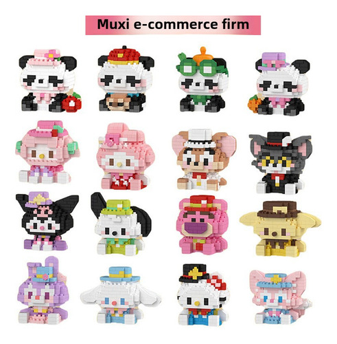 Mini Bloques 3d Rompecabezas K273 Q Santa Claus