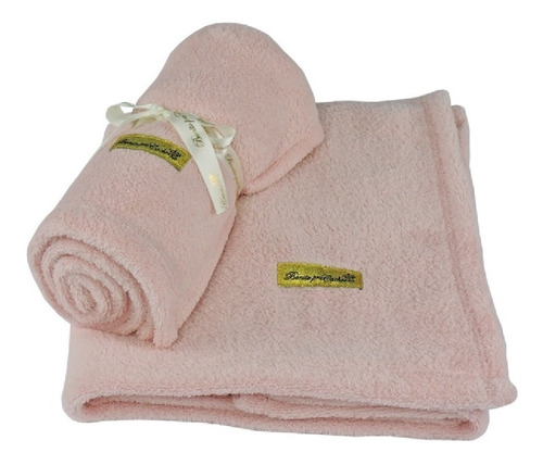 Cobertor Manta Pet Cães E Gatos Rosa Claro - Inverno