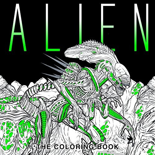 Alien El Libro Para Colorear
