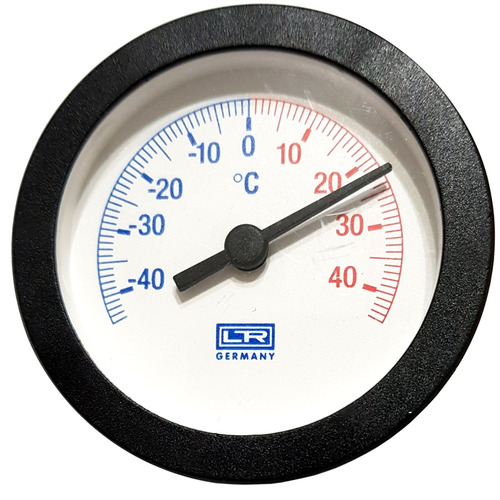 Termómetro Redondo Analógico Con Bulbo -40º A +40ºc Tm1060k