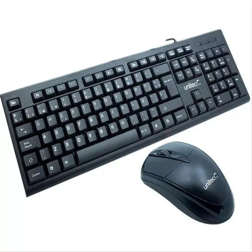 Combo De Teclado Y Mouse Alámbrico Km5 Unitec