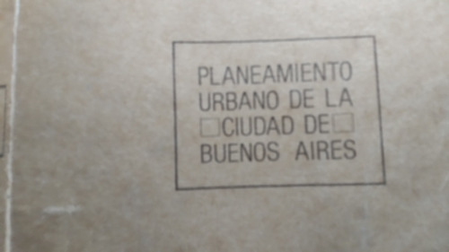 Planeamiento Urbano De La Ciudad De Buenos Aires 1993