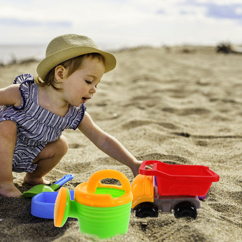 Caja De Arena De Playa Para Niños, Juguetes De Plástico, Div