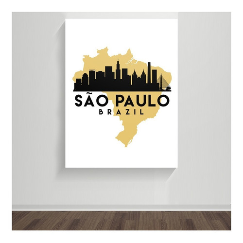 Cuadro San Pablo, Brasil 01 - Dreamart