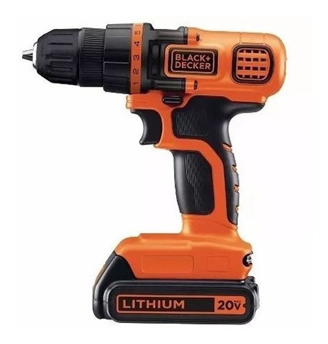 Taladro Atornillador Inalambrico 20v Ion Black Decker Ld120